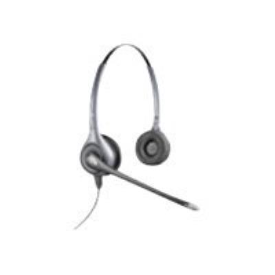 Poly SupraPlus HW361N/A - Micro-casque - sur-oreille - filaire - argent État correct - Plantronics reconditionné disponible sur Fnac