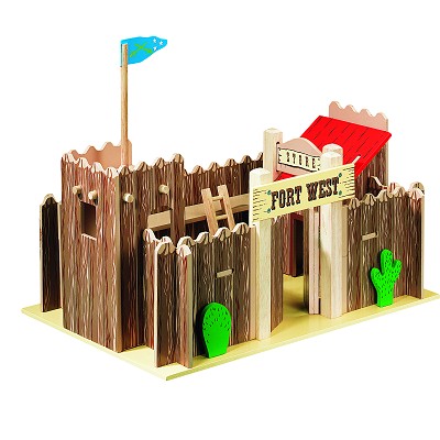 Tv221 - fort western État correct - Le Toy Van reconditionné (offre indisponible)