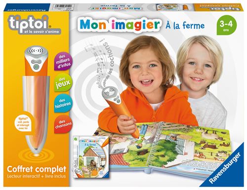 Jeu éducatif Ravensburger Tiptoi® Lecteur et mon imagier à la ferme État correct - Ravensburger reconditionné disponible sur Fnac