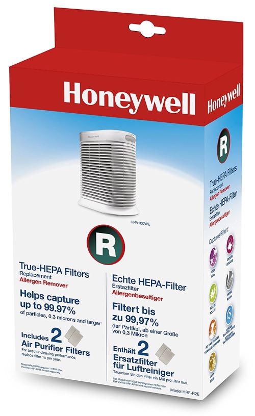 Honeywell - 2 filtres hepa pour purificateur d'air - hrf-r2e État correct - Honeywell reconditionné disponible sur Fnac