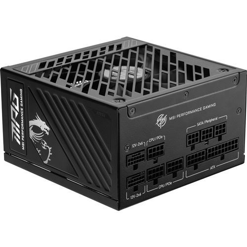 Acheter Alimentation PC modulaire MSI MPG A1000GS PCIE5 1000W 80 PLUS Gold noir État correct - 150,99 € Alimentation PC modulaire MSI MPG A1000GS PCIE5 1000W 80 PLUS Gold noir État correct - MSI reconditionné disponible sur Fnac
