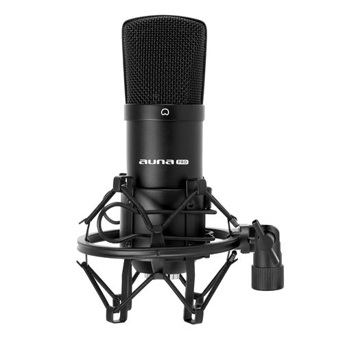 auna CM001B Micro condensateur voix studio XLR - noir - État correct N/A sur Fnac