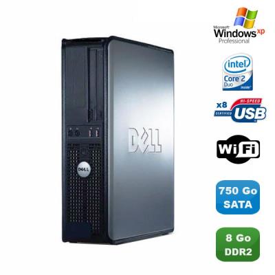 Acheter Pc dell optiplex 760 dt intel core 2 duo e8400 3ghz 8go ddr2 750go wifi xp pro État correct - 513,33 € Pc dell optiplex 760 dt intel core 2 duo e8400 3ghz 8go ddr2 750go wifi xp pro État correct - Dell reconditionné disponible sur Fnac
