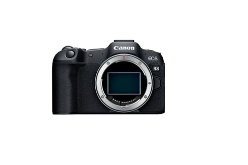 Appareil photo hybride Canon EOS R8 nu Noir État correct - Canon reconditionné disponible sur Fnac