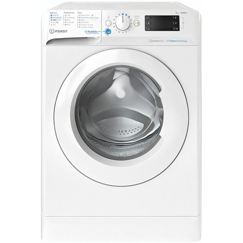 Lave-linge hublot INDESIT BWE81496XWVFR État correct - Indesit reconditionné disponible sur Fnac