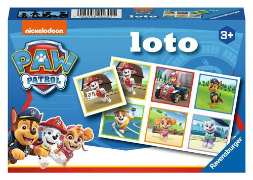 Acheter Loto Ravensburger Pat'Patrouille État correct - 16,00 € Loto Ravensburger Pat'Patrouille État correct - Ravensburger reconditionné disponible sur Fnac