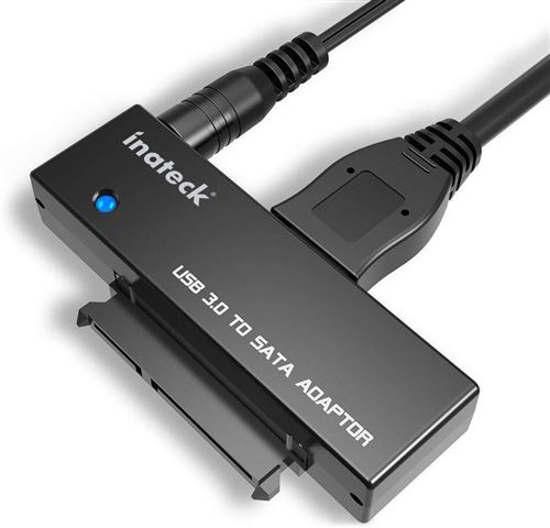 Acheter Inateck Adaptateur USB 3.0 vers SATA Disque Dur pour 2.5/3.5 SATA HDD/SSD Convertisseur avec Adaptateur Alimentation Externe État correct - 16,99 € Inateck Adaptateur USB 3.0 vers SATA Disque Dur pour 2.5/3.5 SATA HDD/SSD Convertisseur avec Adaptateur Alimentation Externe État correct - Inateck reconditionné disponible sur Fnac