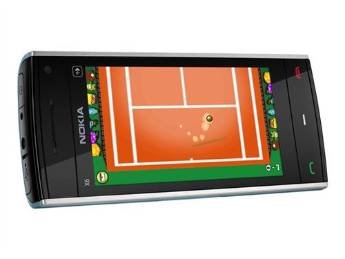 Nokia X6-00 - 3G smartphone / Mémoire interne 8 Go - Écran LCD - 3.2"" - 640 x 360 pixels - rear camera 5 MP - noir État correct - Nokia reconditionné disponible sur Fnac