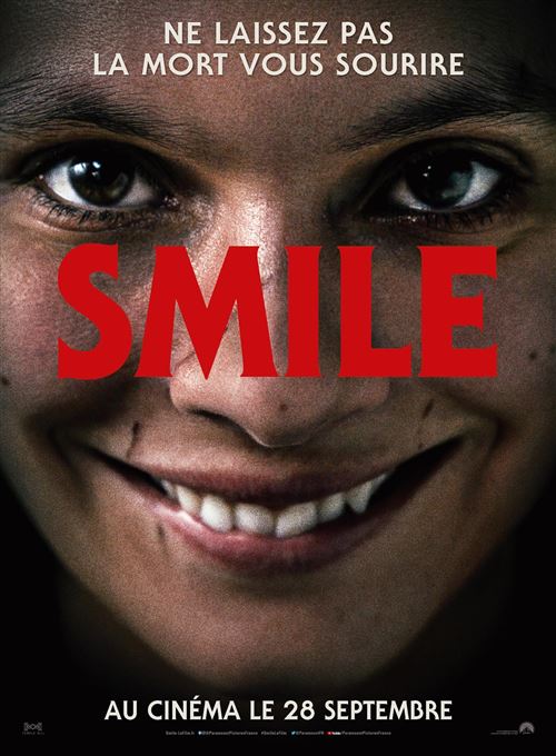 Acheter Affiche de Cinéma Originale - Smile - 2022 - Sosie Bacon - 120x160cm État correct - 14,99 € Affiche de Cinéma Originale - Smile - 2022 - Sosie Bacon - 120x160cm État correct - N/A reconditionné disponible sur Fnac