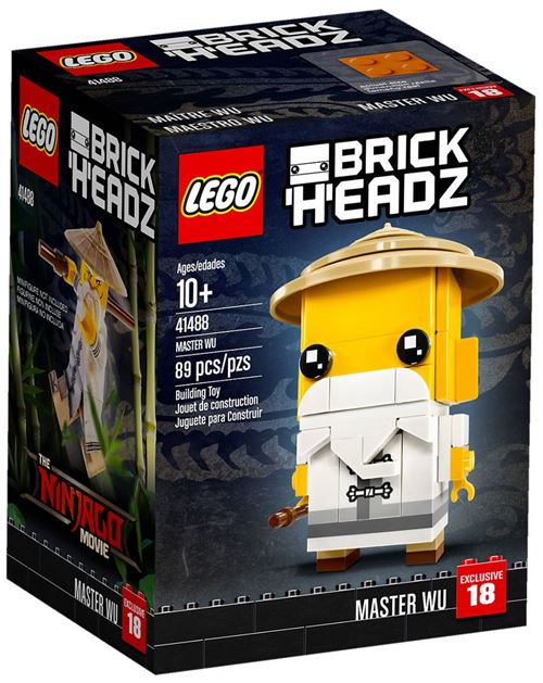 LEGO® BrickHeadz™ 41488 Maître Wu État correct - N/A reconditionné disponible sur Fnac