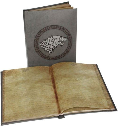Game of Thrones - Cahier A5 lumineux Stark État correct - SD Toys reconditionné disponible sur Fnac
