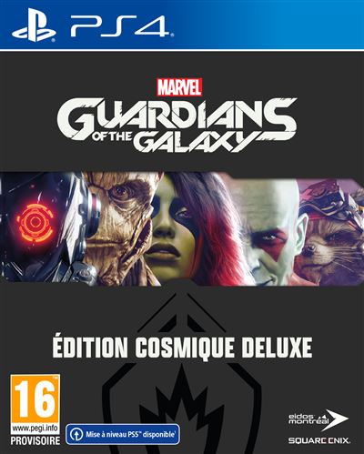 Marvel’s Guardians of the Galaxy Edition Cosmique Deluxe PS4 État correct - Bandai Namco reconditionné disponible sur Fnac