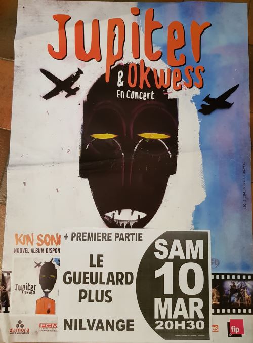 Jupiter & Okwess - AFFICHE État correct - N/A reconditionné disponible sur Fnac