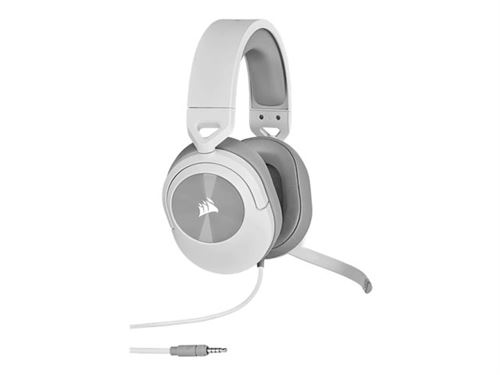 Acheter CORSAIR Gaming HS55 STEREO - Micro-casque - circum-aural - filaire - jack 3,5mm - blanc État correct - 44,90 € CORSAIR Gaming HS55 STEREO - Micro-casque - circum-aural - filaire - jack 3,5mm - blanc État correct - N/A reconditionné disponible sur Fnac