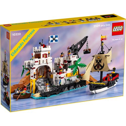 Jeu de construction LEGO Icons La forteresse de l'Eldorado 2509 pièces État correct - N/A reconditionné disponible sur Fnac