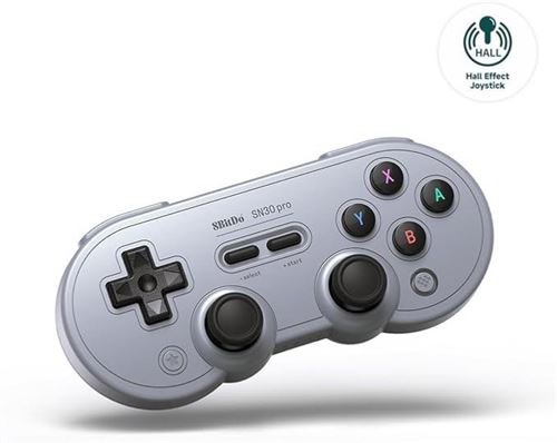 Acheter 8BitDo SN30 Pro Gamepad Hall Effect Gray État correct - 54,99 € 8BitDo SN30 Pro Gamepad Hall Effect Gray État correct - N/A reconditionné disponible sur Fnac