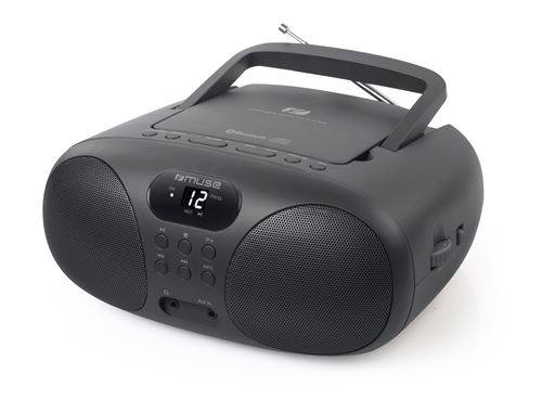Radio portable Bluetooth Muse MD-208 FM avec lecteur CD Noir État correct - Muse reconditionné disponible sur Fnac