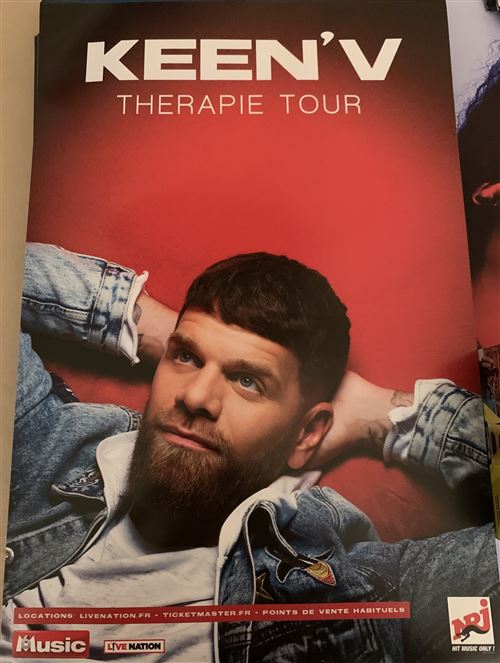 Keen'V - Therapie Tour - 40x60cm - Affiche État correct - N/A reconditionné disponible sur Fnac