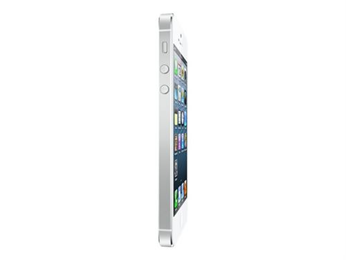 Apple iPhone 5 - 4G smartphone / Mémoire interne 16 Go - Écran LCD - 4"" - 1 136 x 640 pixels - rear camera 8 MP - blanc et argent - État correct Remade in France sur Fnac