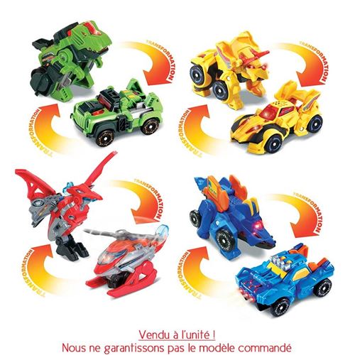 Acheter Véhicule interactif transformable Vtech Switch et Go Dinos Modèle aléatoire État correct - 17,92 € Véhicule interactif transformable Vtech Switch et Go Dinos Modèle aléatoire État correct - VTech reconditionné disponible sur Fnac