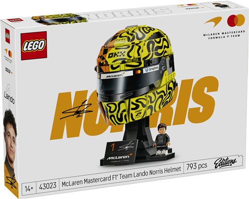Acheter LEGO® Editions Formula 1 43023 McLaren Mastercard F1® Team Casque de Lando Norris État correct - 62,99 € LEGO® Editions Formula 1 43023 McLaren Mastercard F1® Team Casque de Lando Norris État correct - reconditionné disponible sur Fnac