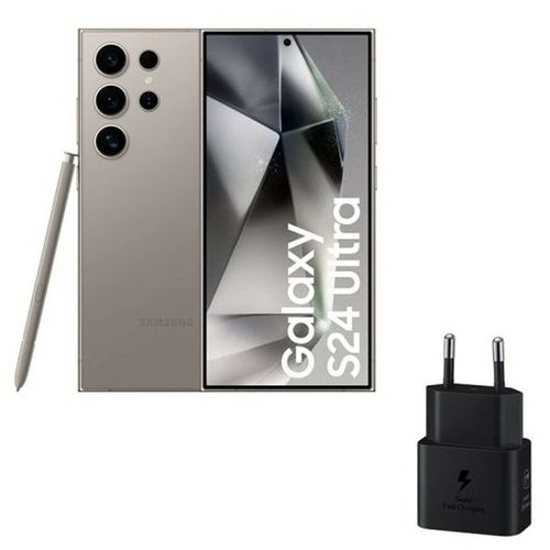 Smartphone Samsung Galaxy S24 Ultra gris 6.7 stockage 256 Go État correct - N/A reconditionné disponible sur Fnac