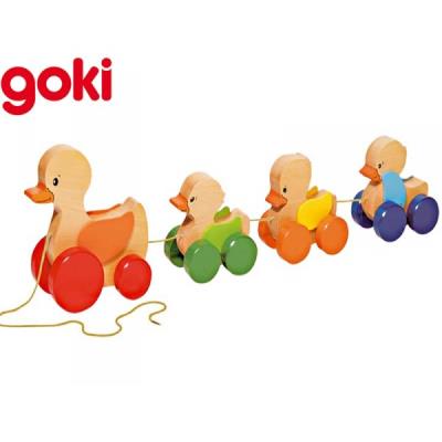 Goki - Famille canard en bois à tirer État correct - N/A reconditionné disponible sur Fnac