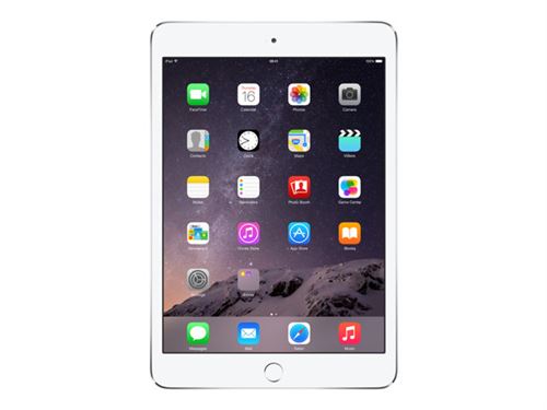 Apple iPad mini 2 Wi-Fi + Cellular - 2e génération - tablette - 16 Go - 7.9"" IPS (2048 x 1536) - 3G, 4G - LTE - argent