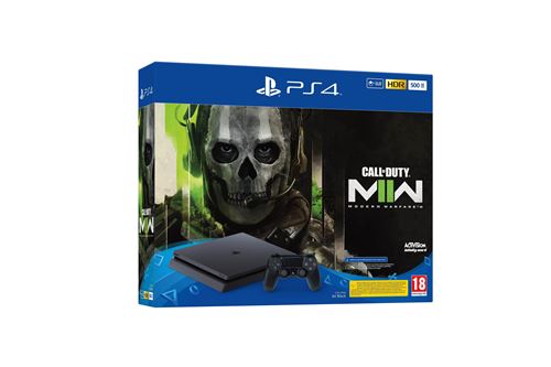 Pack PS4 Slim 500 Go + Call Of Duty Modern Warfare II État correct - Sony reconditionné disponible sur Fnac