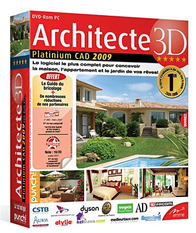 Acheter Architecture 3D Platinium 2009 État correct - 26,87 € Architecture 3D Platinium 2009 État correct - Avanquest reconditionné disponible sur Fnac