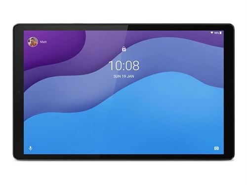 Lenovo Tab M10 HD (2nd Gen) ZA7W - Tablette - Android 10 - 32 Go eMMC - 10.1"" TFT (1280 x 800) - hôte USB - Logement microSD - gris de fer État correct - N/A reconditionné disponible sur Fnac