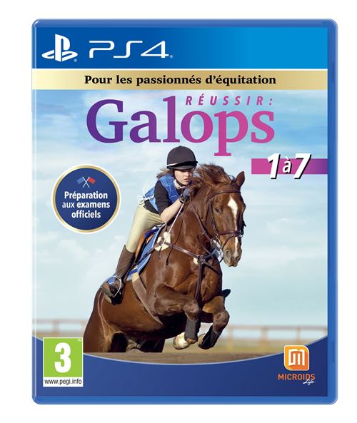 Réussir : Galops 1 à 7 PS4 État correct - Microids Distribution reconditionné disponible sur Fnac