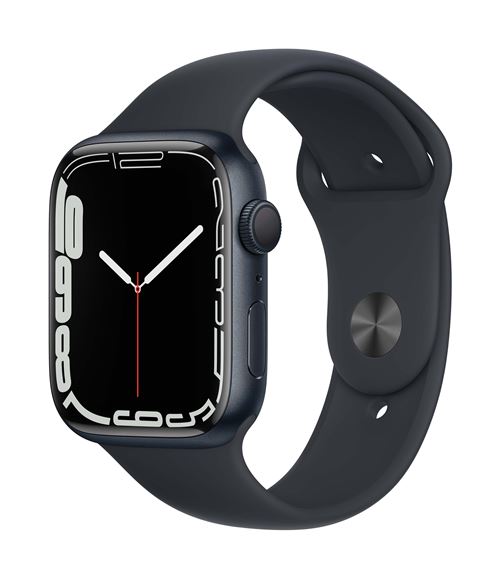 Acheter Apple Watch Series 7 GPS, boîtier Aluminium Minuit 45mm avec Bracelet Sport Minuit État correct - 169,00 € Apple Watch Series 7 GPS, boîtier Aluminium Minuit 45mm avec Bracelet Sport Minuit État correct - Apple reconditionné disponible sur Fnac