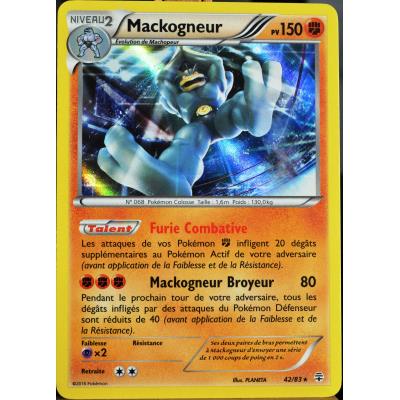 Acheter carte Pokémon 42/83 Mackogneur 150 PV État correct - 16,00 € carte Pokémon 42/83 Mackogneur 150 PV État correct - Pokémon reconditionné disponible sur Fnac