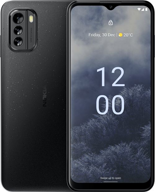 Acheter Nokia G60 5G - 5G smartphone - double SIM - RAM 4 Go / Mémoire interne 128 Go - microSD slot - 6.58"" - 2400 x 1080 pixels (120 Hz) - 3 x caméras arrière 50 MP. 5 MP. 2 MP - front camera 8 MP - noir État correct - 157,02 € Nokia G60 5G - 5G smartphone - double SIM - RAM 4 Go / Mémoire interne 128 Go - microSD slot - 6.58"" - 2400 x 1080 pixels (120 Hz) - 3 x caméras arrière 50 MP. 5 MP. 2 MP - front camera 8 MP - noir État correct - Nokia reconditionné disponible sur Fnac