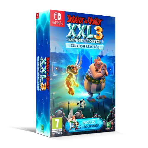 Astérix et Obélix XXL 3 Le Menhir de Cristal Edition Limitée Nintendo Switch État correct - Just for Games reconditionné disponible sur Fnac