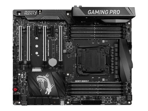Acheter MSI X99A GAMING PRO CARBON - Carte-mère - ATX - Socket LGA2011-v3 - X99 Chipset - USB 3.1 Gen 1, USB-C Gen2, USB 3.1 Gen 2, USB-C Gen1 - Gigabit LAN - audio HD (8 canaux) État correct - 373,44 € MSI X99A GAMING PRO CARBON - Carte-mère - ATX - Socket LGA2011-v3 - X99 Chipset - USB 3.1 Gen 1, USB-C Gen2, USB 3.1 Gen 2, USB-C Gen1 - Gigabit LAN - audio HD (8 canaux) État correct - MSI reconditionné disponible sur Fnac