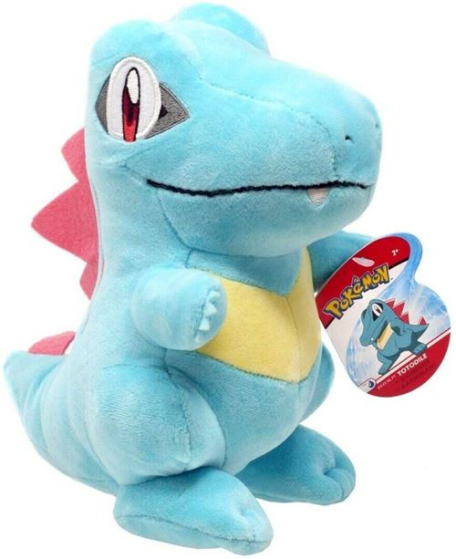 Pokémon Peluche Oficielle - 20cm - Totodile / Kaiminus État correct - N/A reconditionné disponible sur Fnac