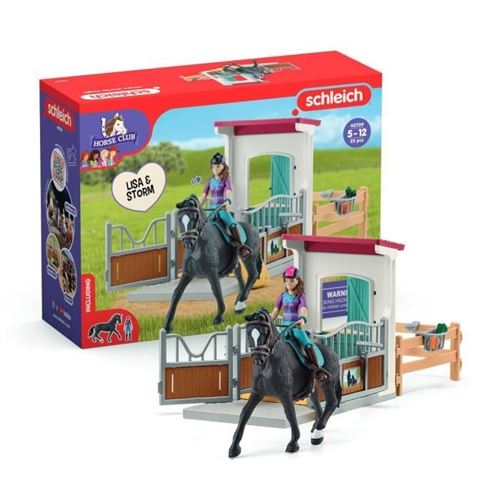 Acheter Horse Box Lisa Et Storm, Figurine Cheval Et Accessoires, Schleich 42709 Horse Club, Des 5 Ans État correct - 17,51 € Horse Box Lisa Et Storm, Figurine Cheval Et Accessoires, Schleich 42709 Horse Club, Des 5 Ans État correct - N/A reconditionné disponible sur Fnac