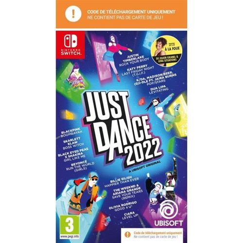 Acheter Just Dance 2022 Jeu Switch - CIB État correct - 24,54 € Just Dance 2022 Jeu Switch - CIB État correct - reconditionné disponible sur Fnac