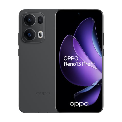 Smartphone Oppo Reno 13 Pro 6,83"" 5G Double nano SIM 512 Go Graphite État correct - Oppo reconditionné disponible sur Fnac