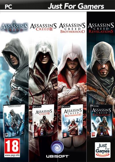 Pack 4 Jeux Assassin's Creed PC État correct - Just for Games reconditionné disponible sur Fnac