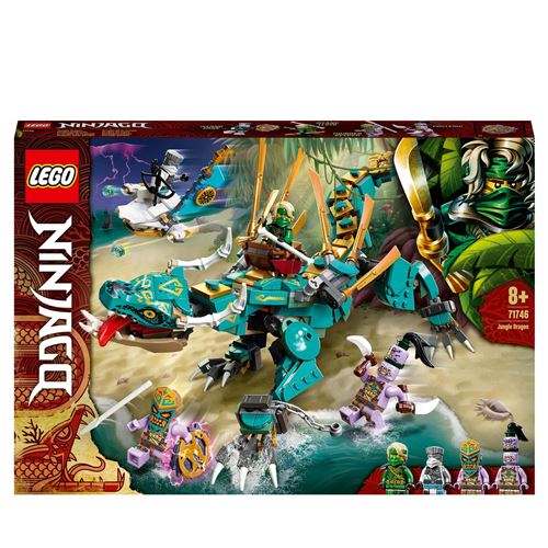 LEGO® NINJAGO® 71746 Le dragon de la jungle État correct - LEGO Ninjago reconditionné disponible sur Fnac