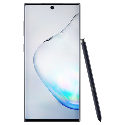 Samsung Galaxy Note10 - 4G smartphone - double SIM - RAM 8 Go / Mémoire interne 256 Go - écran OEL - 6.3"" - 2280 x 1080 pixels - 3 x caméras arrière 16 MP, 12 MP, 12 MP - front camera 10 MP - aura noir