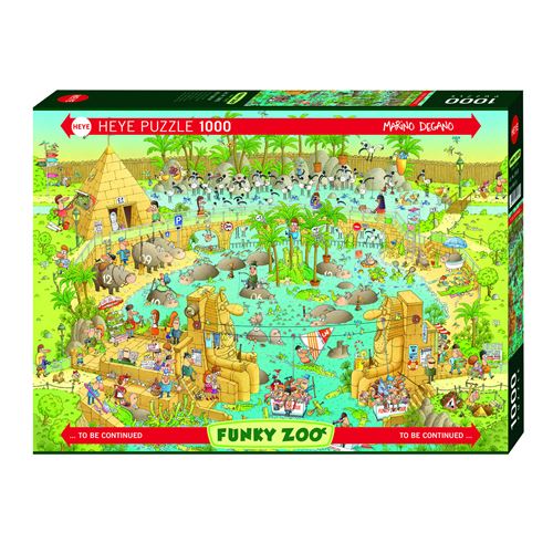Puzzle 1000 pièces : Zoo, habitat du Nil Heye État correct - N/A reconditionné disponible sur Fnac
