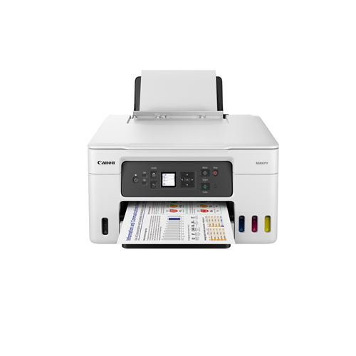 Imprimante multifonction Canon MegaTank Maxify GX3050 Blanc et noir État correct - Canon reconditionné disponible sur Fnac