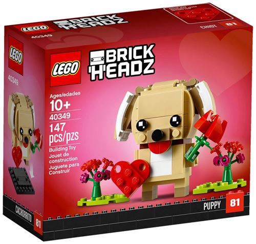 Acheter LEGO® BrickHeadz™ 40349 Chiot de la Saint-Valentin État correct - 89,90 € LEGO® BrickHeadz™ 40349 Chiot de la Saint-Valentin État correct - N/A reconditionné disponible sur Fnac