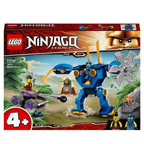 Acheter LEGO® Ninjago® 71740 L’électrorobot de Jay État correct - 30,27 € LEGO® Ninjago® 71740 L’électrorobot de Jay État correct - LEGO Ninjago reconditionné disponible sur Fnac