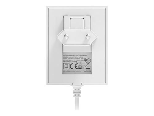 Ring - 2ème génération - adaptateur secteur - CA 100-240 V - 12 Watt - Europe - blanc État correct - N/A reconditionné disponible sur Fnac