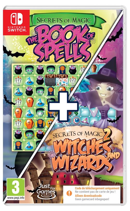 Acheter Secrets of Magic 1 + 2 Code in a box Nintendo Switch État correct - 19,41 € Secrets of Magic 1 + 2 Code in a box Nintendo Switch État correct - Just for Games reconditionné disponible sur Fnac